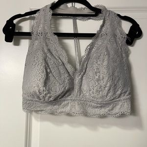 Aerie halter lace bralette